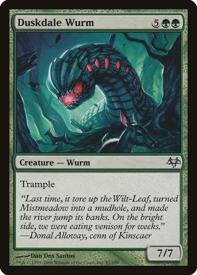 Duskdale Wurm [Eventide] | Deep Dive Games St. Marys