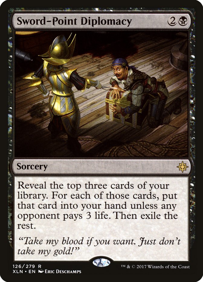 Sword-Point Diplomacy [Ixalan] | Deep Dive Games St. Marys