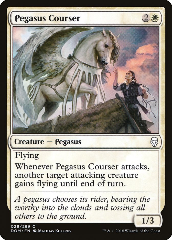 Pegasus Courser [Dominaria] | Deep Dive Games St. Marys