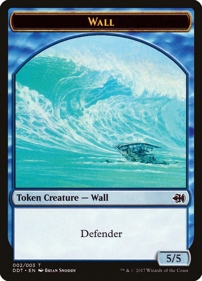 Wall Token [Duel Decks: Merfolk vs. Goblins Tokens] | Deep Dive Games St. Marys