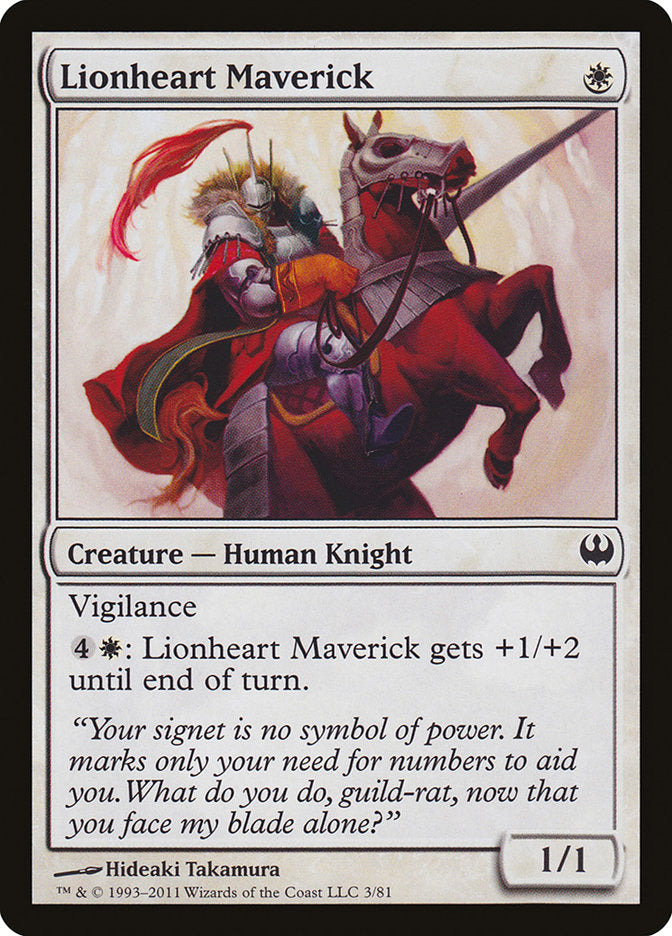 Lionheart Maverick [Duel Decks: Knights vs. Dragons] | Deep Dive Games St. Marys