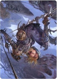 Blackbloom Rogue Art Card [Zendikar Rising Art Series] | Deep Dive Games St. Marys