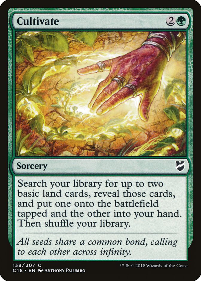 Cultivate [Commander 2018] | Deep Dive Games St. Marys