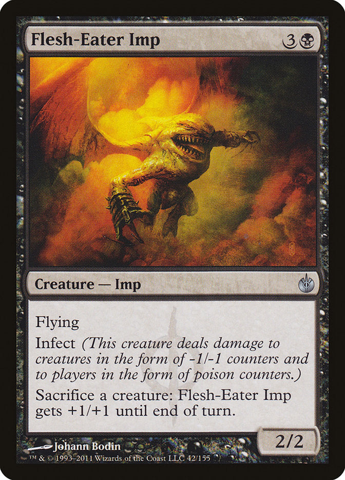 Flesh-Eater Imp [Mirrodin Besieged] | Deep Dive Games St. Marys