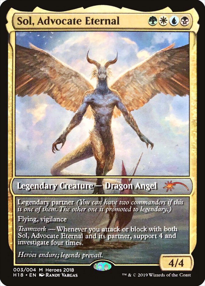 Sol, Advocate Eternal [Heroes of the Realm 2018] | Deep Dive Games St. Marys