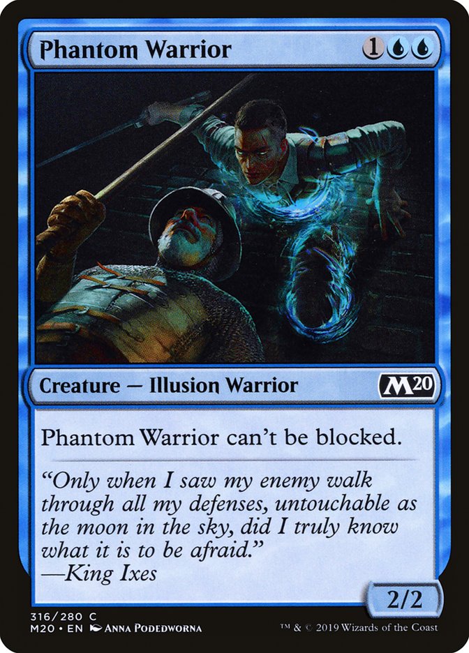 Phantom Warrior [Core Set 2020] | Deep Dive Games St. Marys