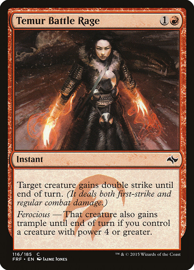 Temur Battle Rage [Fate Reforged] | Deep Dive Games St. Marys