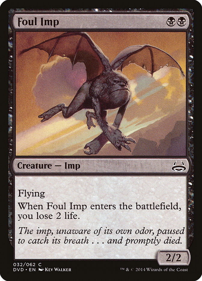 Foul Imp (Divine vs. Demonic) [Duel Decks Anthology] | Deep Dive Games St. Marys