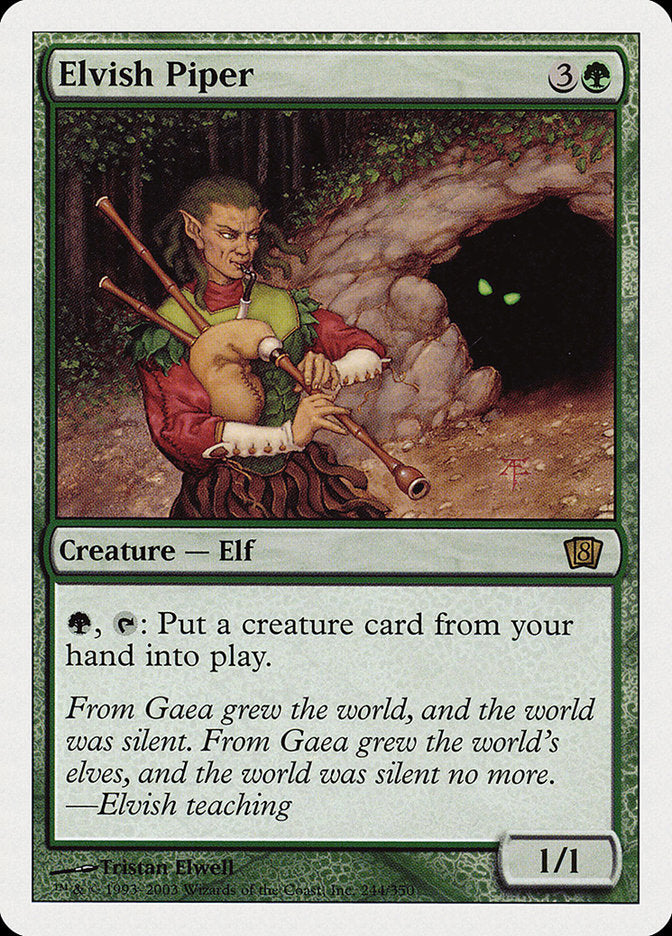 Elvish Piper [Eighth Edition] | Deep Dive Games St. Marys