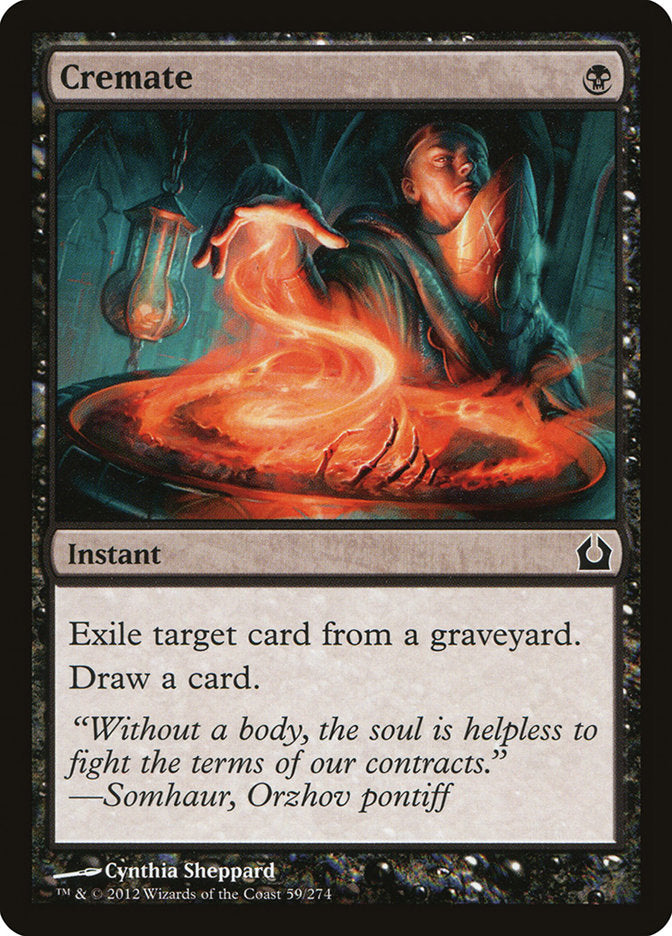 Cremate [Return to Ravnica] | Deep Dive Games St. Marys