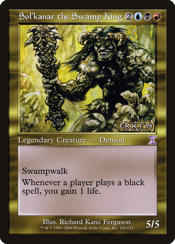 Sol'kanar the Swamp King [Time Spiral Timeshifted] | Deep Dive Games St. Marys