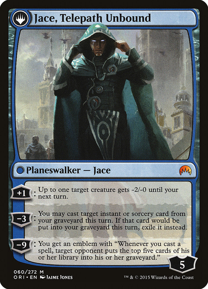 Jace, Vryn's Prodigy // Jace, Telepath Unbound [Magic Origins] | Deep Dive Games St. Marys