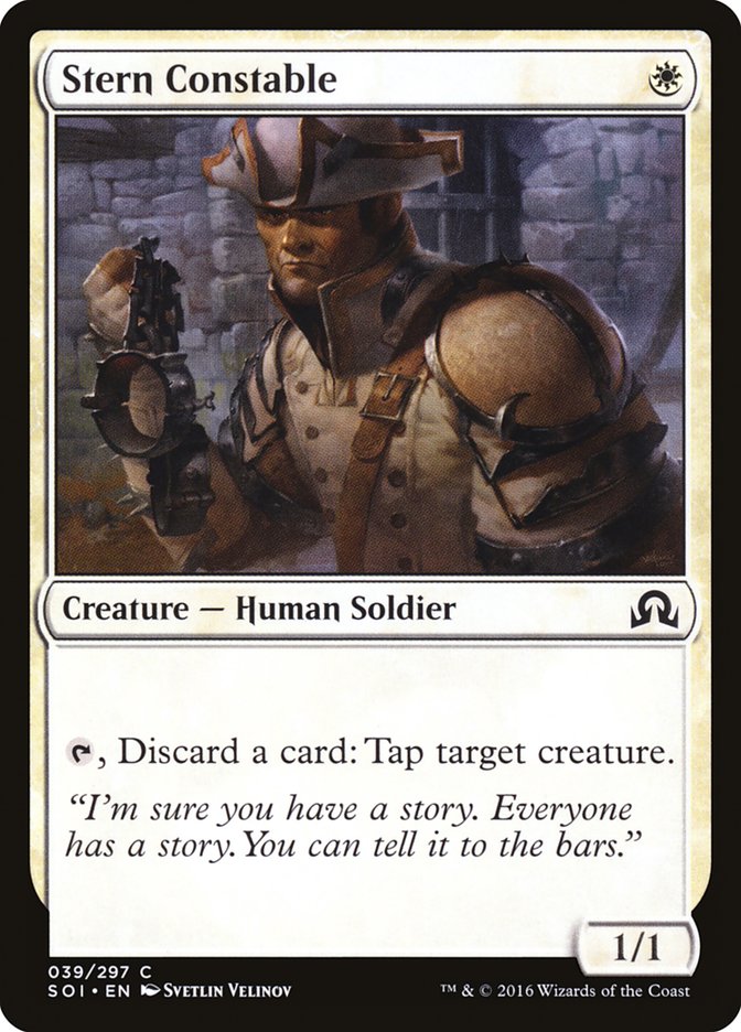 Stern Constable [Shadows over Innistrad] | Deep Dive Games St. Marys