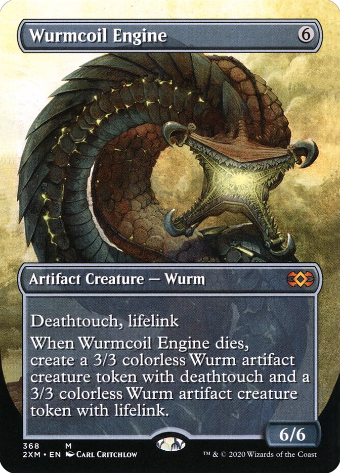 Wurmcoil Engine (Toppers) [Double Masters] | Deep Dive Games St. Marys