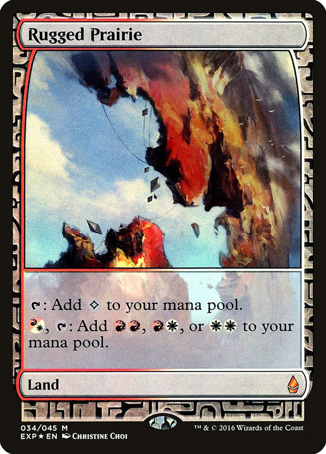 Rugged Prairie [Zendikar Expeditions] | Deep Dive Games St. Marys