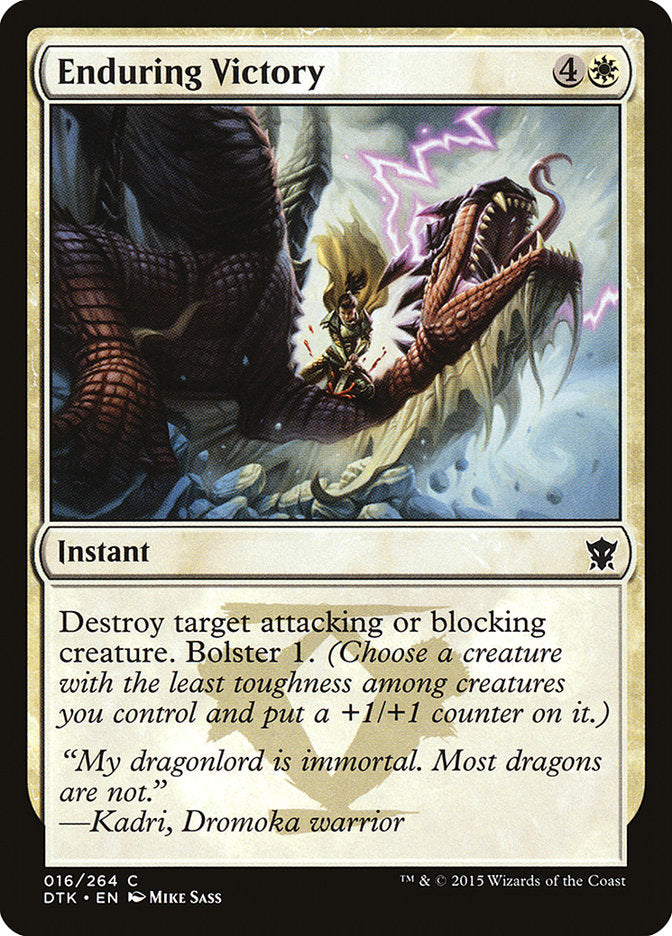 Enduring Victory [Dragons of Tarkir] | Deep Dive Games St. Marys