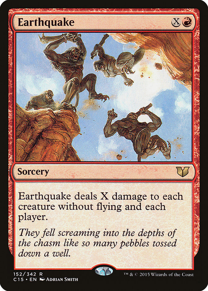 Earthquake [Commander 2015] | Deep Dive Games St. Marys