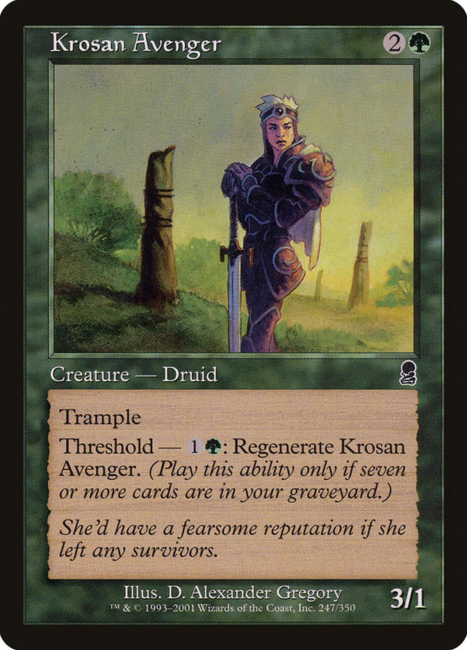 Krosan Avenger [Odyssey] | Deep Dive Games St. Marys