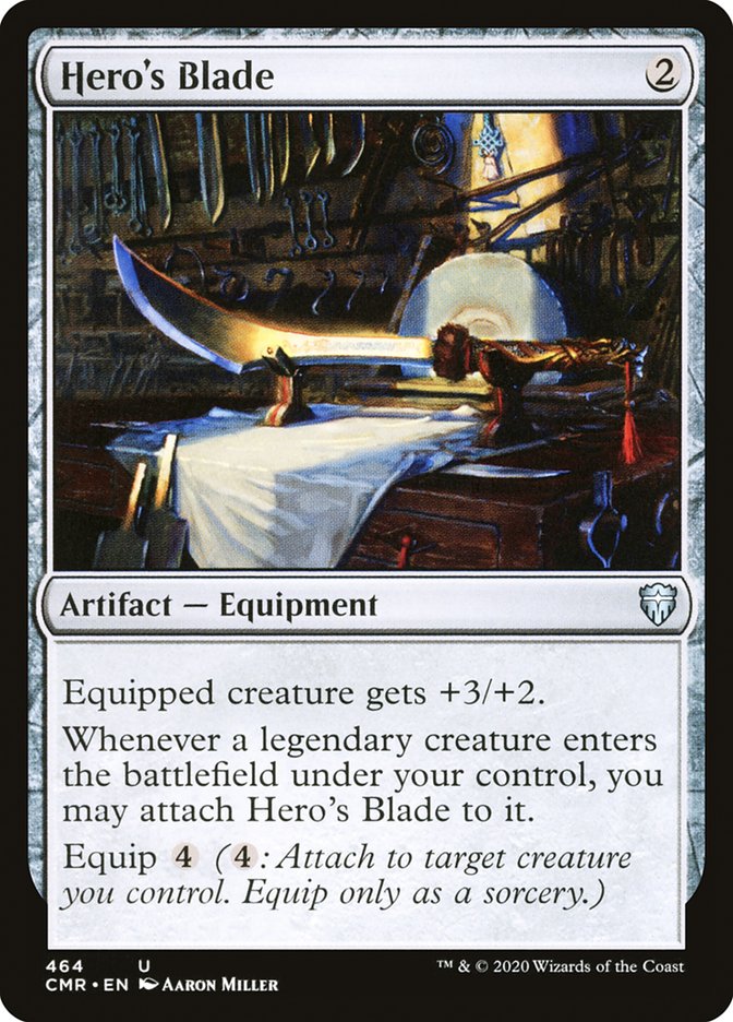 Hero's Blade (464) [Commander Legends] | Deep Dive Games St. Marys