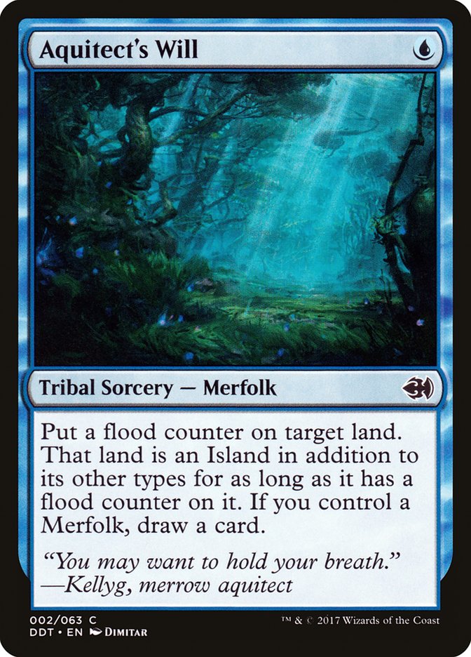Aquitect's Will [Duel Decks: Merfolk vs. Goblins] | Deep Dive Games St. Marys