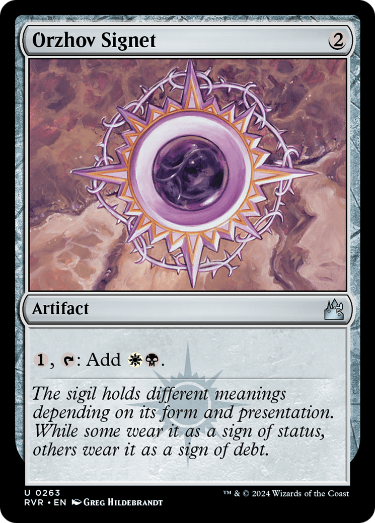 Orzhov Signet [Ravnica Remastered] | Deep Dive Games St. Marys
