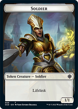 Eldrazi // Soldier Double-Sided Token [Starter Commander Decks] | Deep Dive Games St. Marys