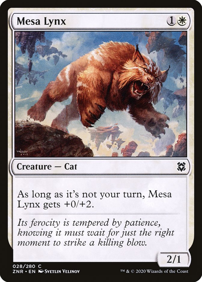 Mesa Lynx [Zendikar Rising] | Deep Dive Games St. Marys
