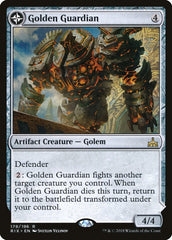 Golden Guardian // Gold-Forge Garrison [Rivals of Ixalan] | Deep Dive Games St. Marys