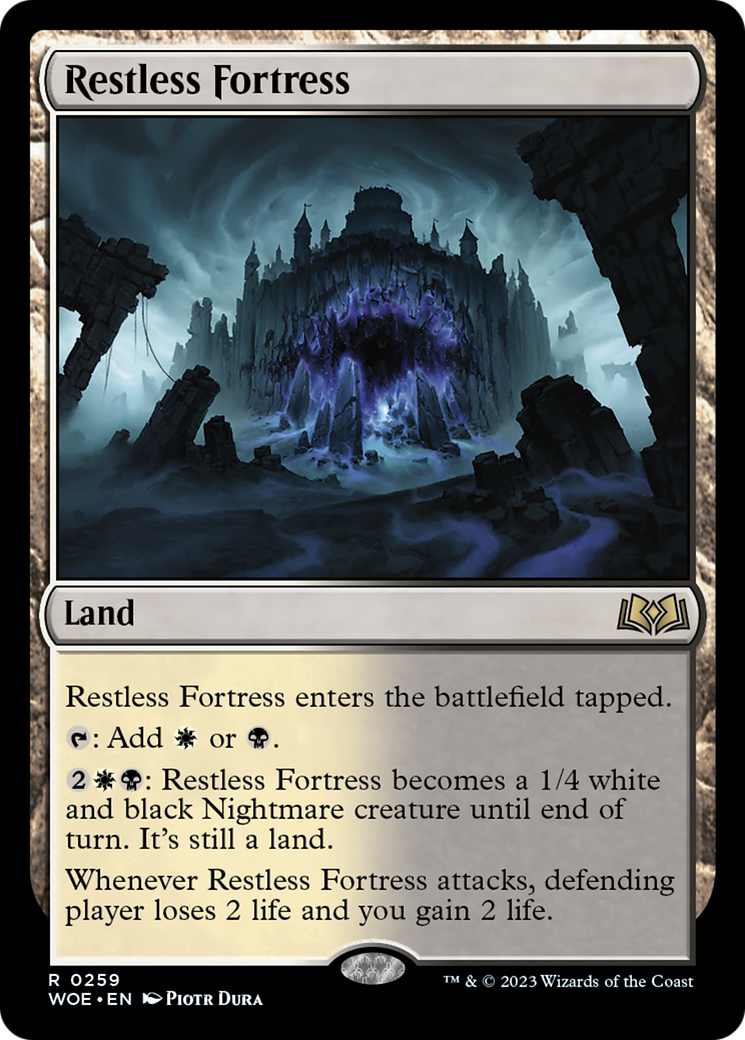 Restless Fortress [Wilds of Eldraine] | Deep Dive Games St. Marys