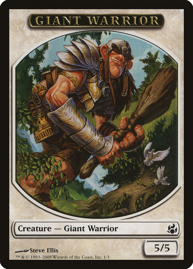 Giant Warrior Token [Morningtide Tokens] | Deep Dive Games St. Marys
