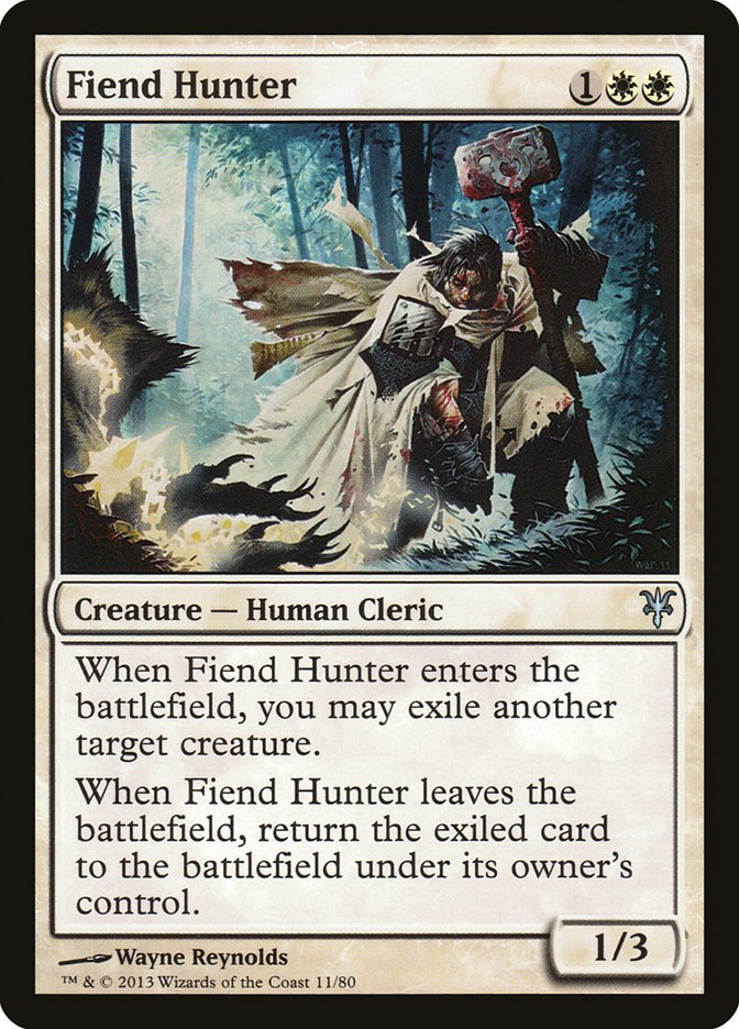 Fiend Hunter [Duel Decks: Sorin vs. Tibalt] | Deep Dive Games St. Marys