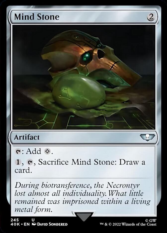 Mind Stone (245) (Surge Foil) [Warhammer 40,000] | Deep Dive Games St. Marys