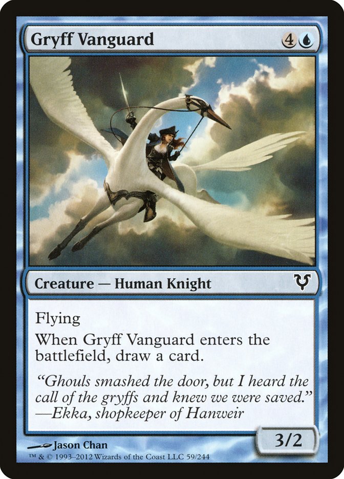 Gryff Vanguard [Avacyn Restored] | Deep Dive Games St. Marys