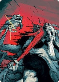 Vorinclex, Monstrous Raider 2 Art Card (Gold-Stamped Signature) [Kaldheim Art Series] | Deep Dive Games St. Marys