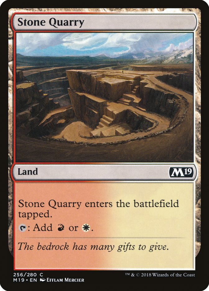 Stone Quarry [Core Set 2019] | Deep Dive Games St. Marys