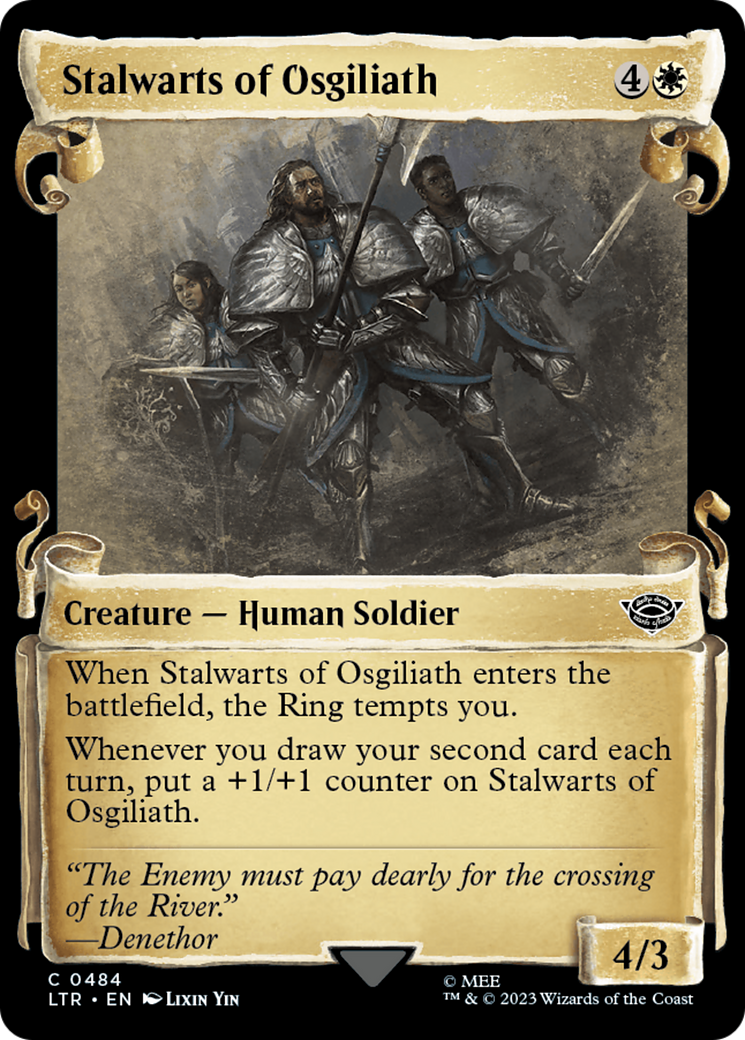Stalwarts of Osgiliath [The Lord of the Rings: Tales of Middle-Earth Showcase Scrolls] | Deep Dive Games St. Marys
