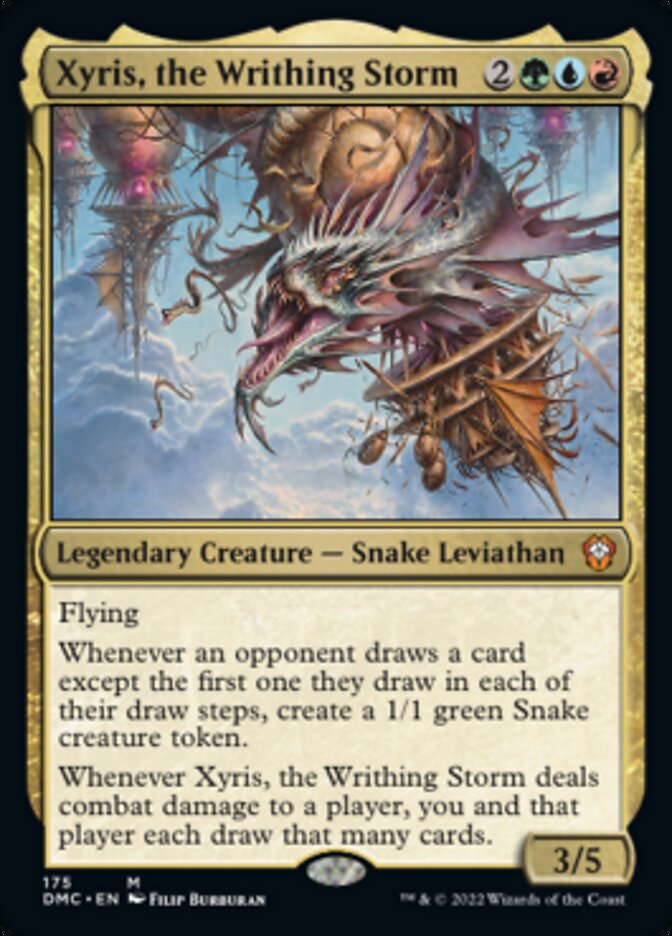 Xyris, the Writhing Storm [Dominaria United Commander] | Deep Dive Games St. Marys