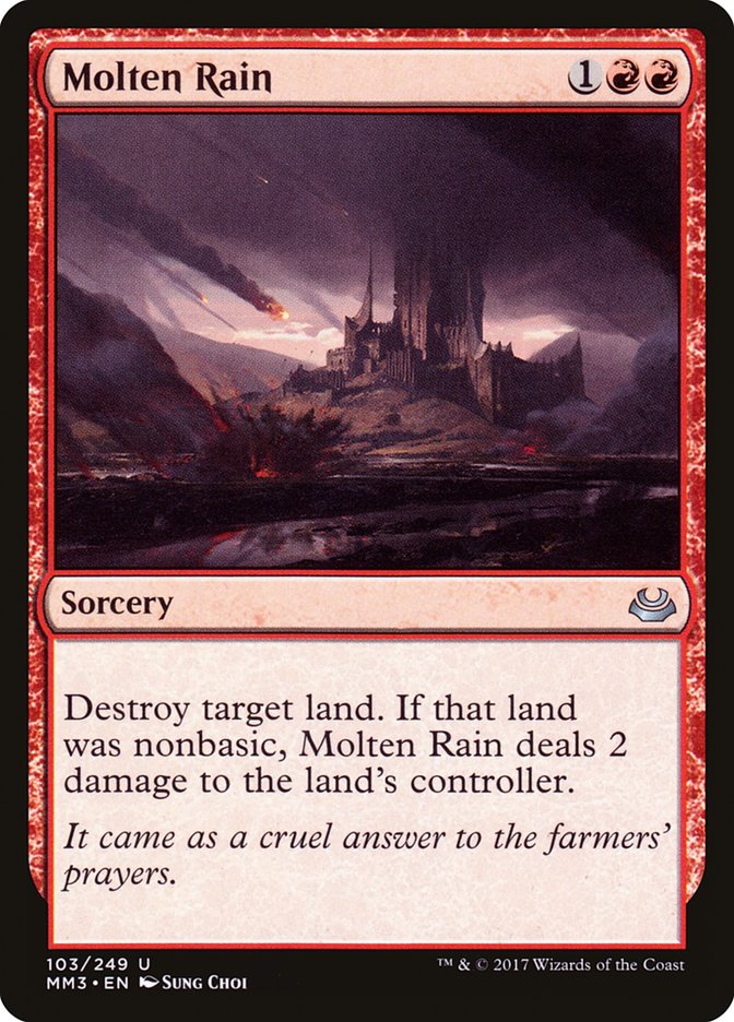 Molten Rain [Modern Masters 2017] | Deep Dive Games St. Marys