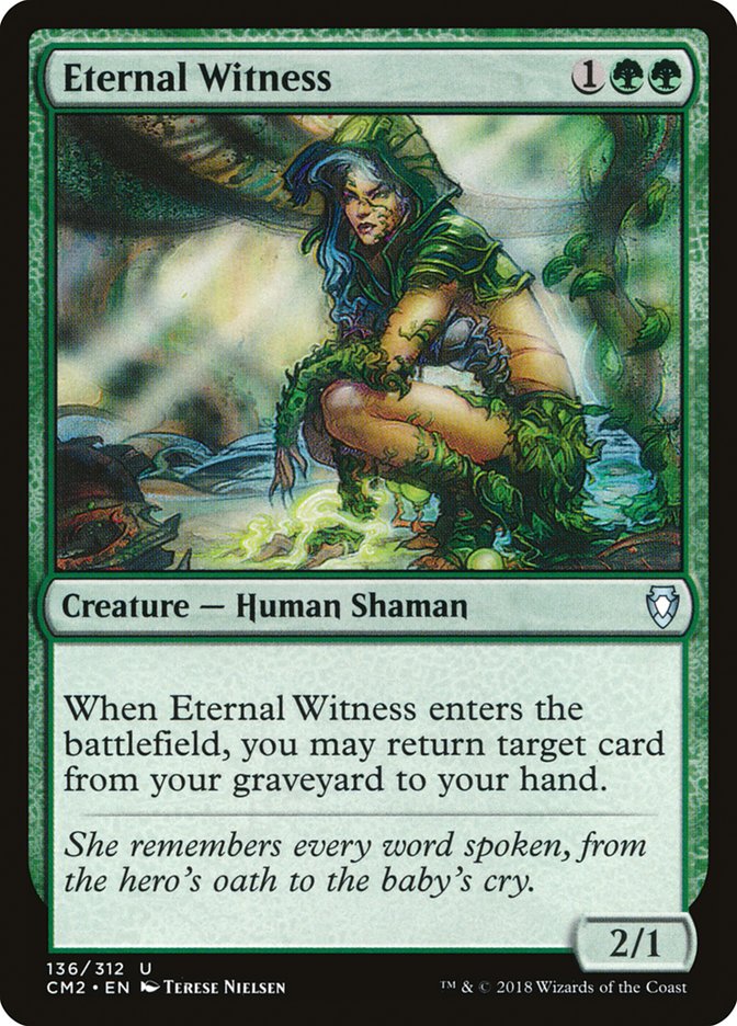 Eternal Witness [Commander Anthology Volume II] | Deep Dive Games St. Marys