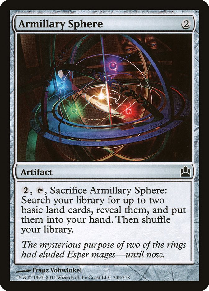 Armillary Sphere [Commander 2011] | Deep Dive Games St. Marys