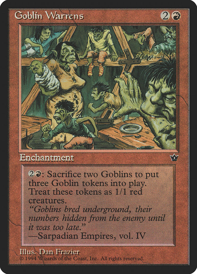 Goblin Warrens [Fallen Empires] | Deep Dive Games St. Marys