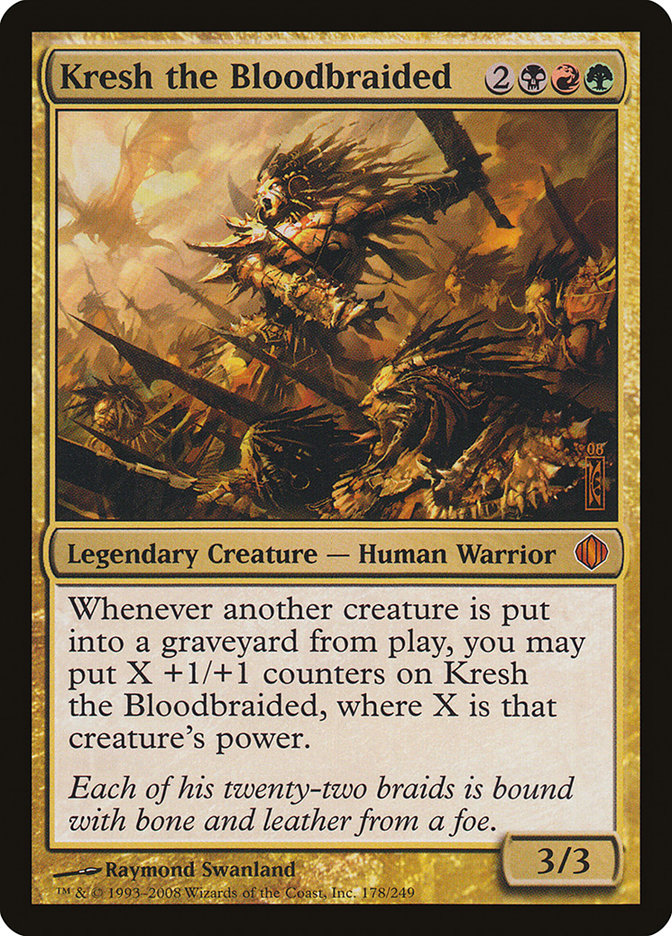 Kresh the Bloodbraided [Shards of Alara] | Deep Dive Games St. Marys