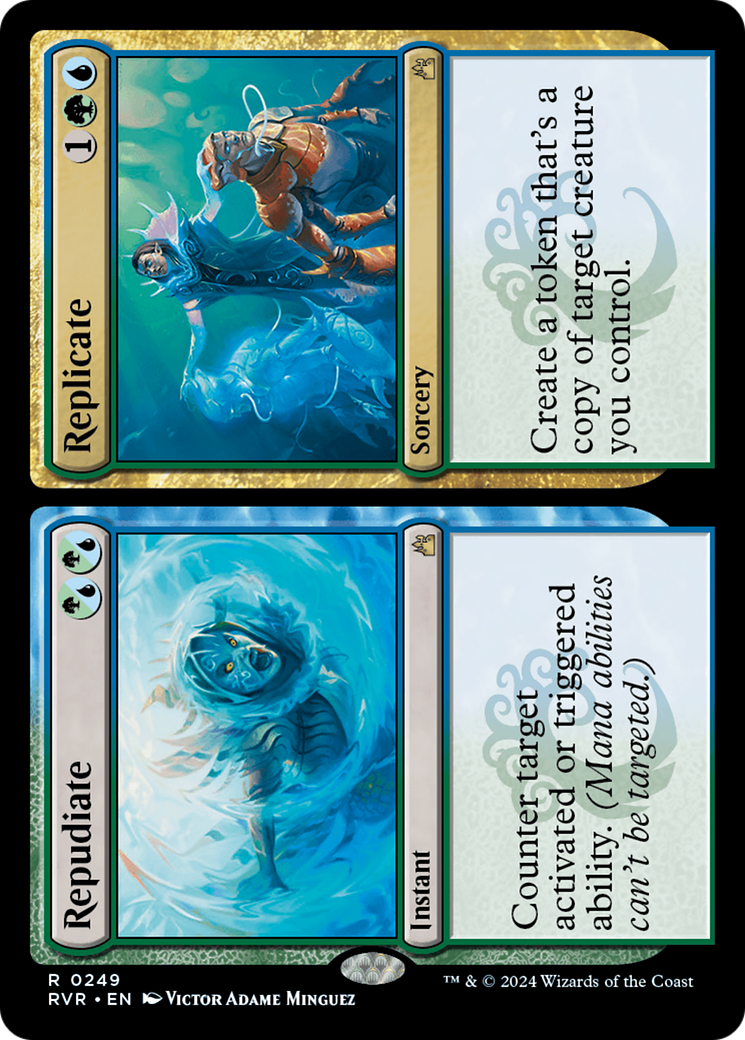 Repudiate // Replicate [Ravnica Remastered] | Deep Dive Games St. Marys