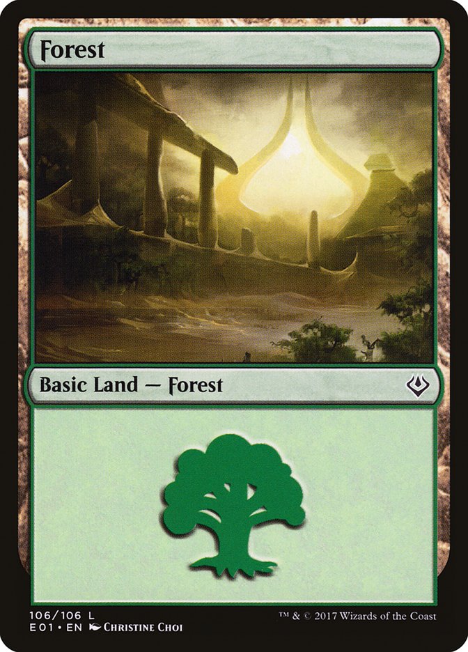 Forest (106) [Archenemy: Nicol Bolas] | Deep Dive Games St. Marys