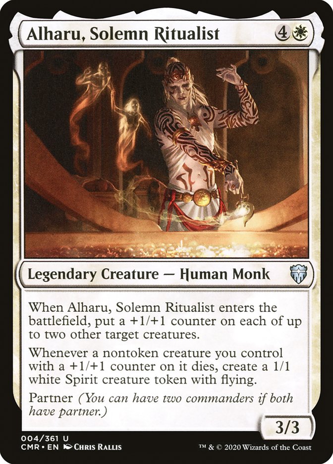 Alharu, Solemn Ritualist [Commander Legends] | Deep Dive Games St. Marys