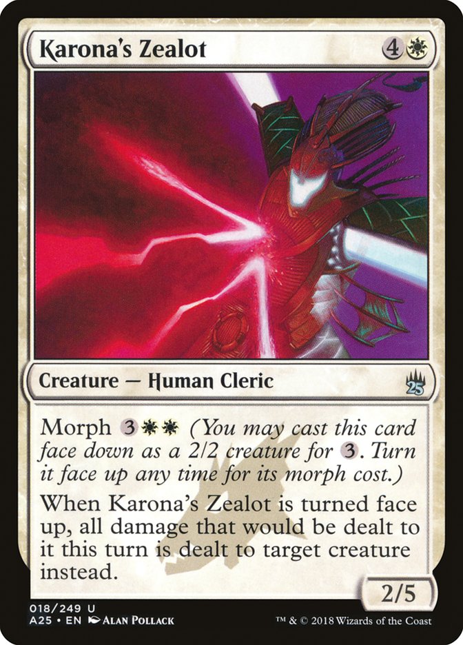 Karona's Zealot [Masters 25] | Deep Dive Games St. Marys