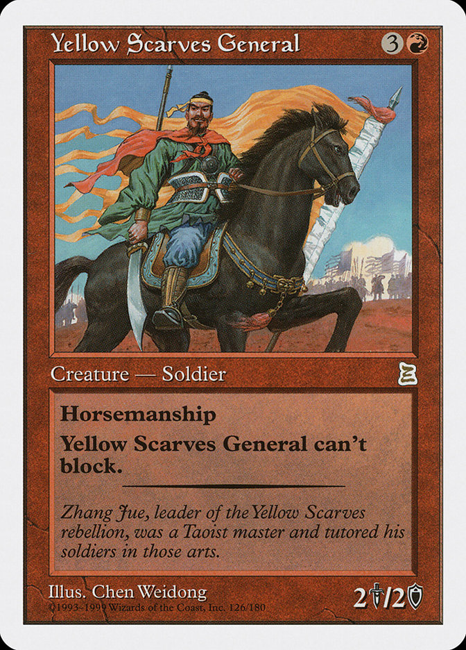 Yellow Scarves General [Portal Three Kingdoms] | Deep Dive Games St. Marys