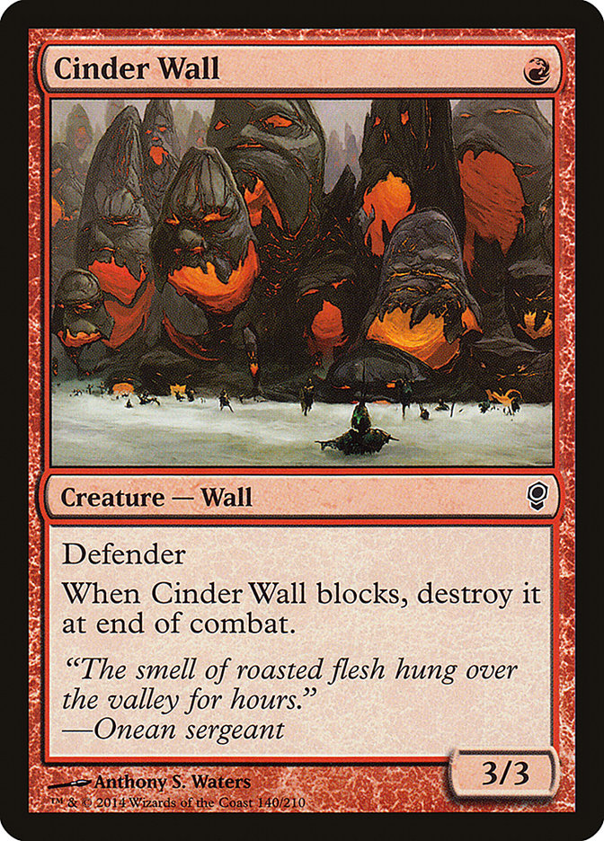 Cinder Wall [Conspiracy] | Deep Dive Games St. Marys