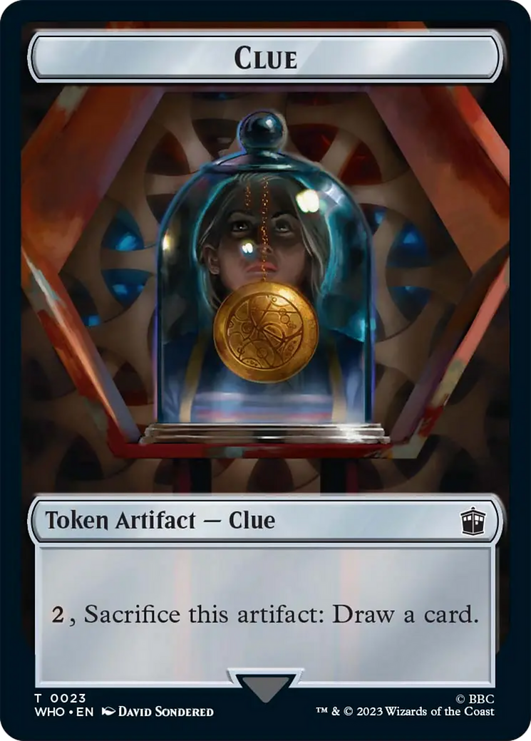 Clue Token [Doctor Who Tokens] | Deep Dive Games St. Marys