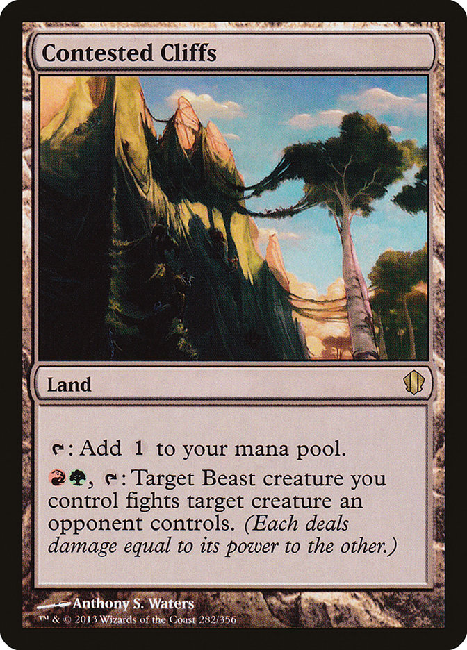 Contested Cliffs [Commander 2013] | Deep Dive Games St. Marys